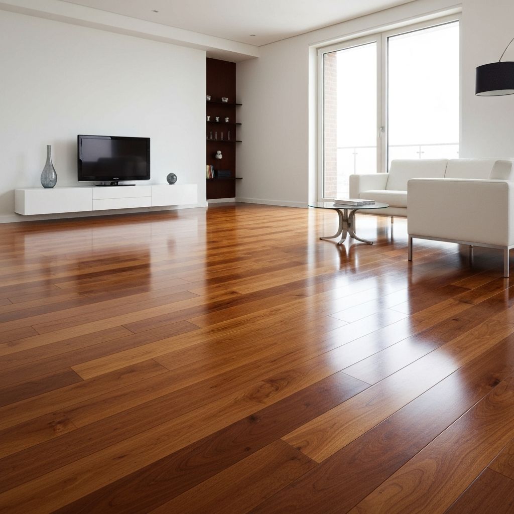 Gleaming polished floor